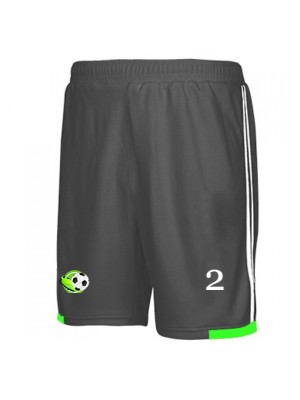 Black football team shorts